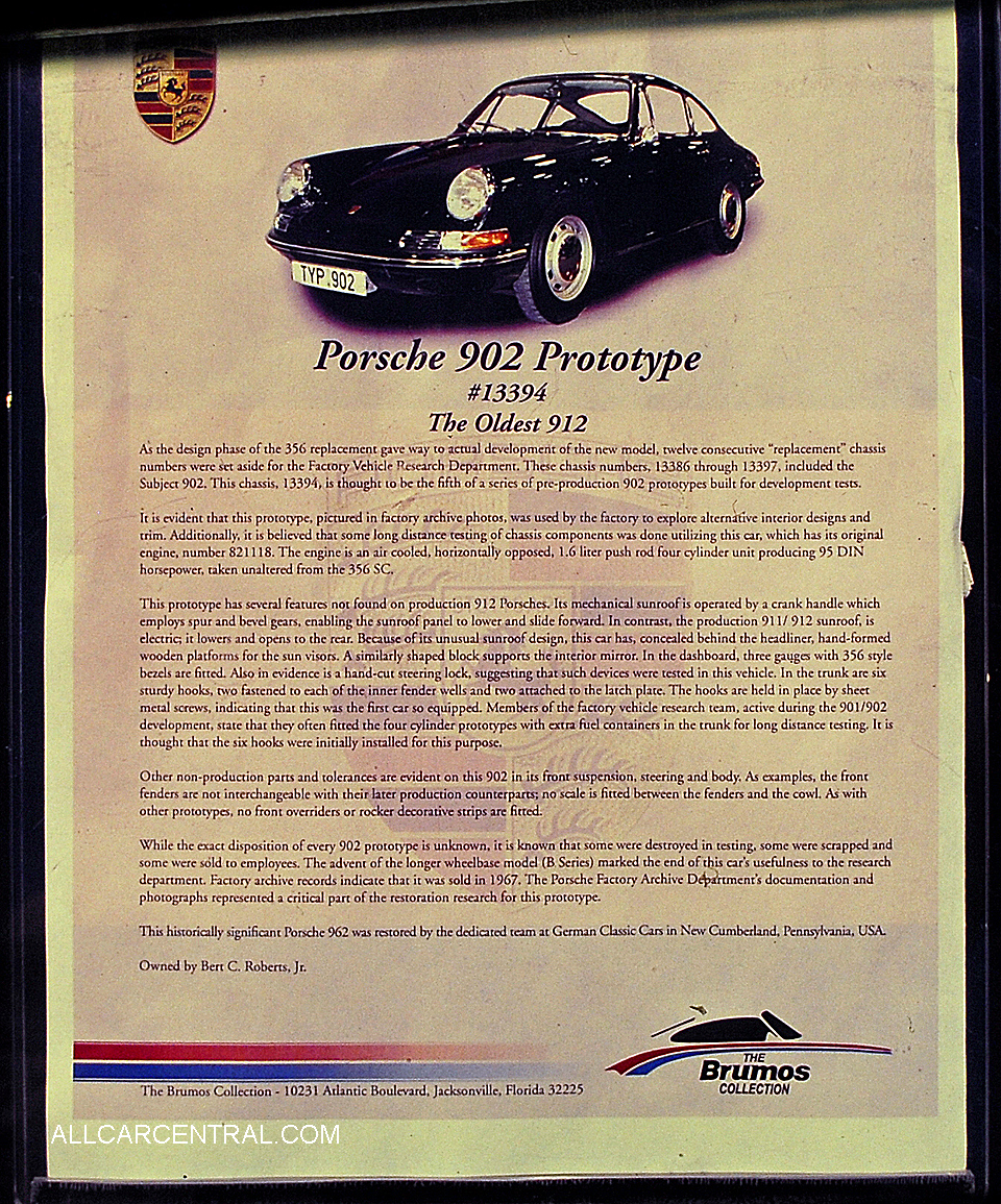 Porsche 902 sn-13394 Porsche Rennsport Reunion