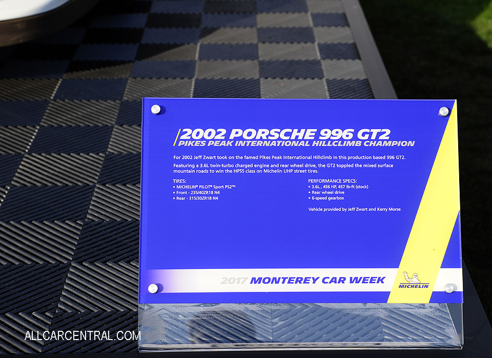 Porsche 996 GT2 Jeff Zwart 2002  Porsche Works Reunion 2017