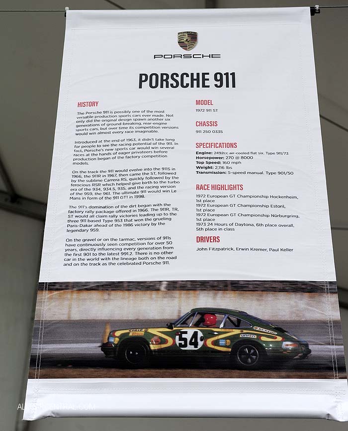 Porsche 911ST sn-9112500335 1972 Rennsport VI 2018