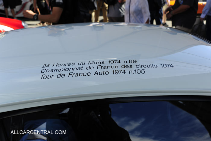 Porsche 911RS sn-9114609032 1974	Rennsport Reunion V 2015