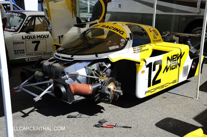 Porsche 956C sn-956-105 1983	Rennsport Reunion V 2015