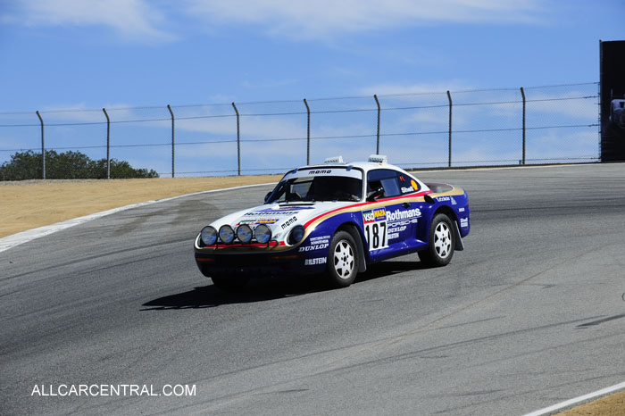 Porsche 959 K. Unger 1985	Rennsport Reunion V 2015