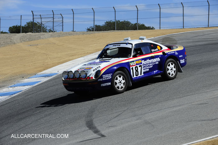 Porsche 959 K. Unger 1985	Rennsport Reunion V 2015