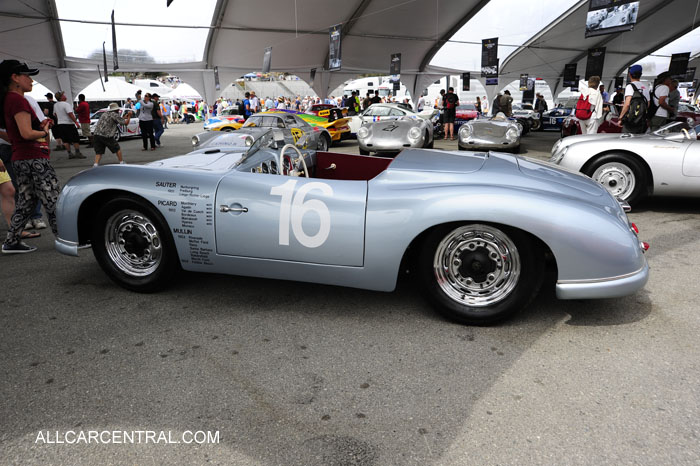 Porsche Sauter 356 sn-10359 1951	Rennsport Reunion V 2015