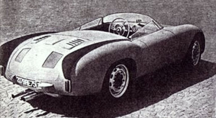  Porsche 1500Z 1953 Zagato Media Photo 2010 