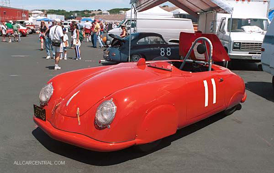 Porsche 356SL sn-356/2-063 1949 Laguna Seca Monterey Historic Automobile Races 1998