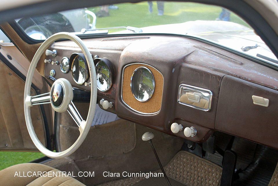  Porsche 356 1500 America Coupe sn-51015 1953 Porsche Works Monterey 2017 Clara Cunningham Photo 