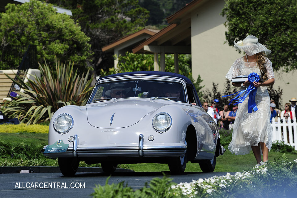 Porsche 356 Reutter Cabriolet sn-15040 1952 Pebble Beach Concours 2017 