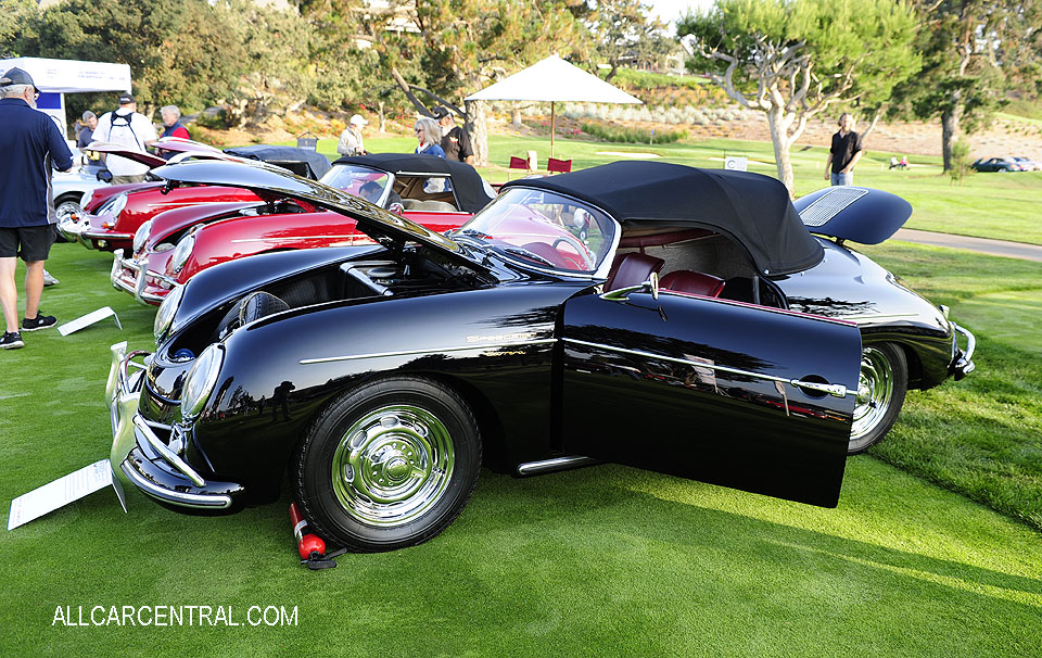 Porsche 356 Speedster Carrera GS sn-82031 1956 Porsche Works Monterey 2017
