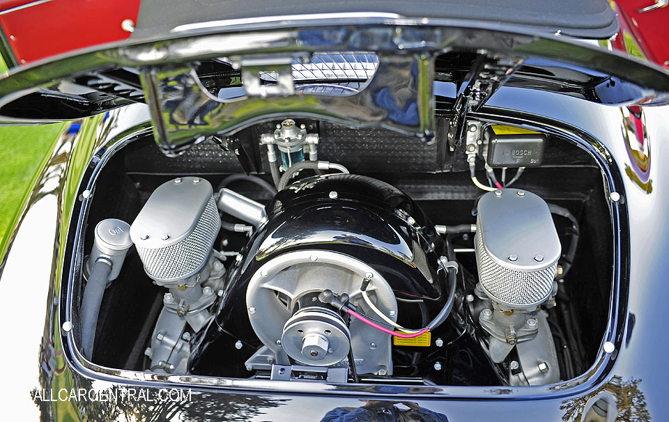 Porsche 356 Speedster Carrera GS sn-82031 1956 Porsche Works Monterey 2017