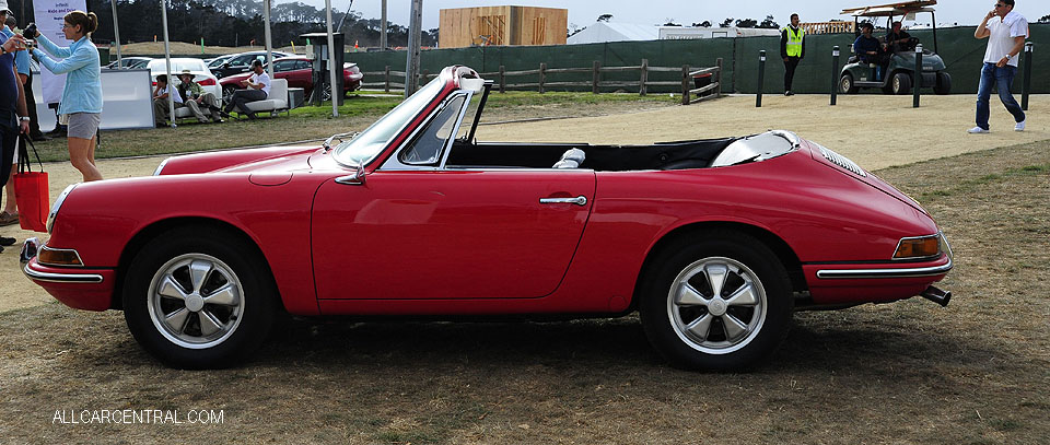  Porsche 901 1964 Karmann Cabriolet Targa Prototype Pebble Beach Tour d'Elegance 2013 