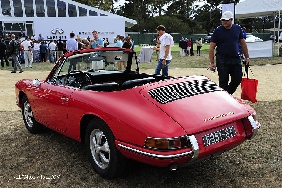  Porsche 901 1964 Karmann Cabriolet Targa Prototype Pebble Beach Tour d'Elegance 2013 