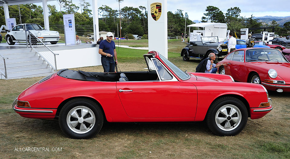  Porsche 901 1964 Karmann Cabriolet Targa Prototype Pebble Beach Tour d'Elegance 2013 