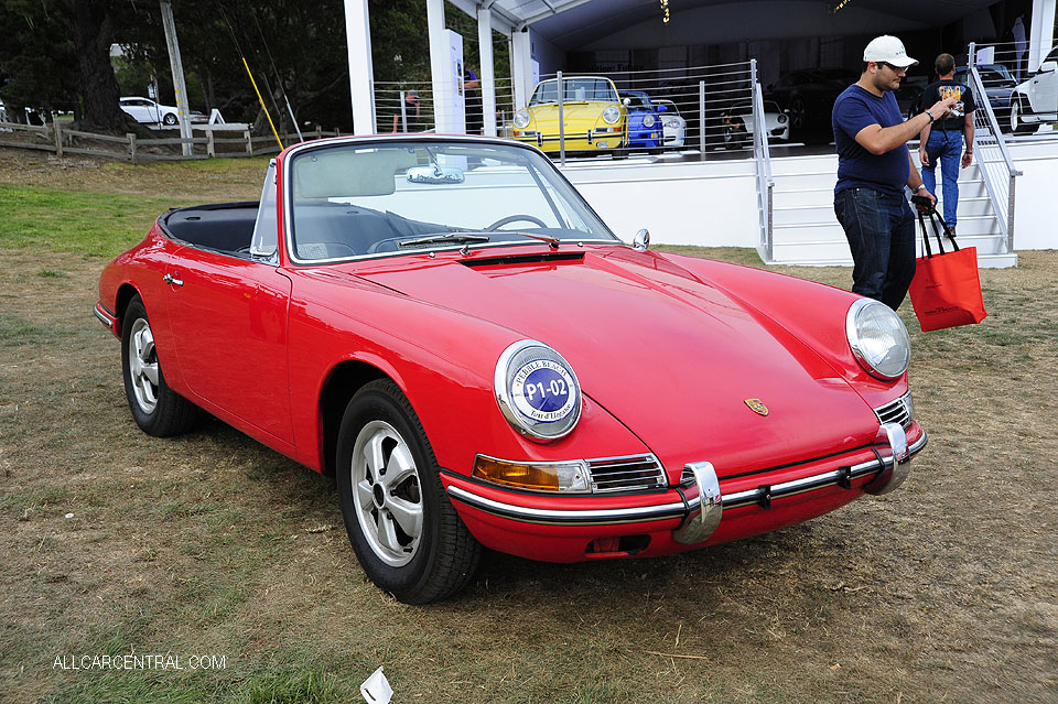  Porsche 901 1964 Karmann Cabriolet Targa Prototype Pebble Beach Tour d'Elegance 2013 