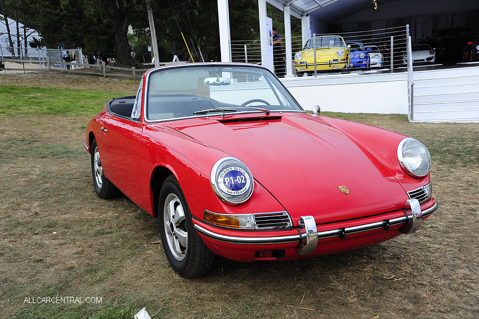  Porsche 901 1964 Karmann Cabriolet Targa Prototype Pebble Beach Tour d'Elegance 2013 