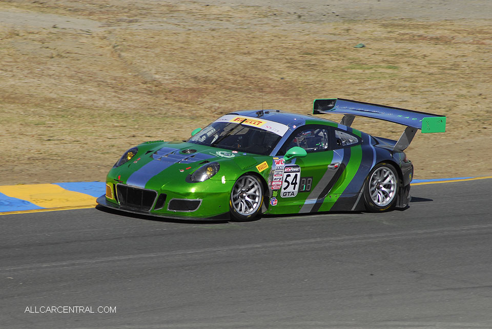 Porsche 911 GT3R Tim Pappas WC Sonoma 2016