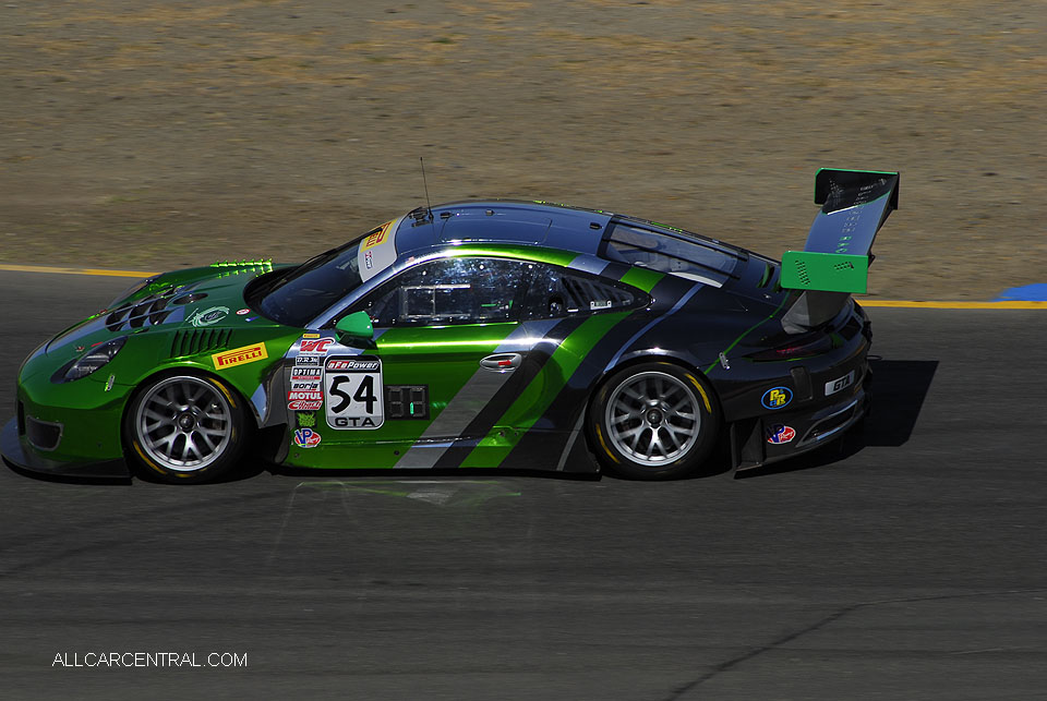 Porsche 911 GT3R Tim Pappas WC Sonoma 2016