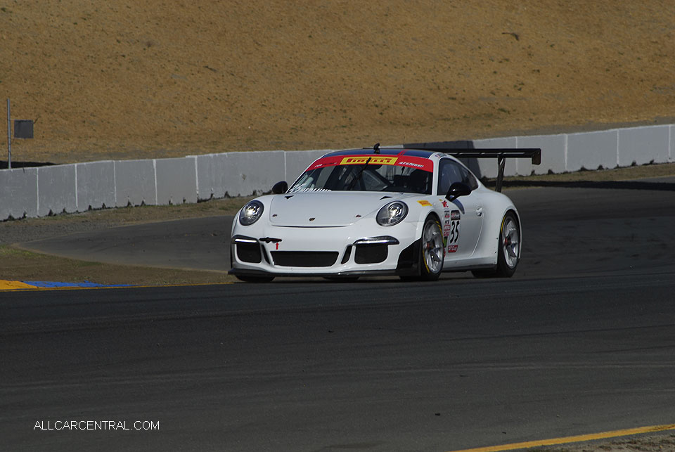 Porsche 911 GT3 Cup Mike Hedlund WC Sonoma 2016  