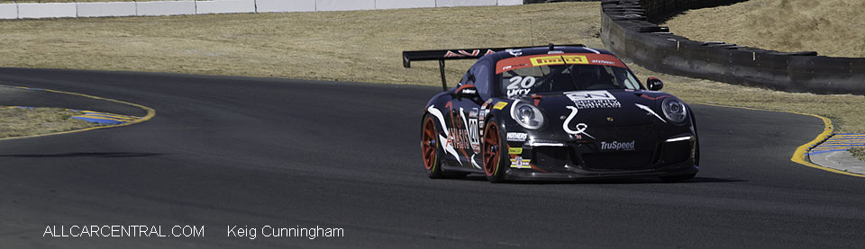 Porsche 911 GT3 Cup Sloan Urry WC Sonoma 2016 Keig  Cunningham Photo  