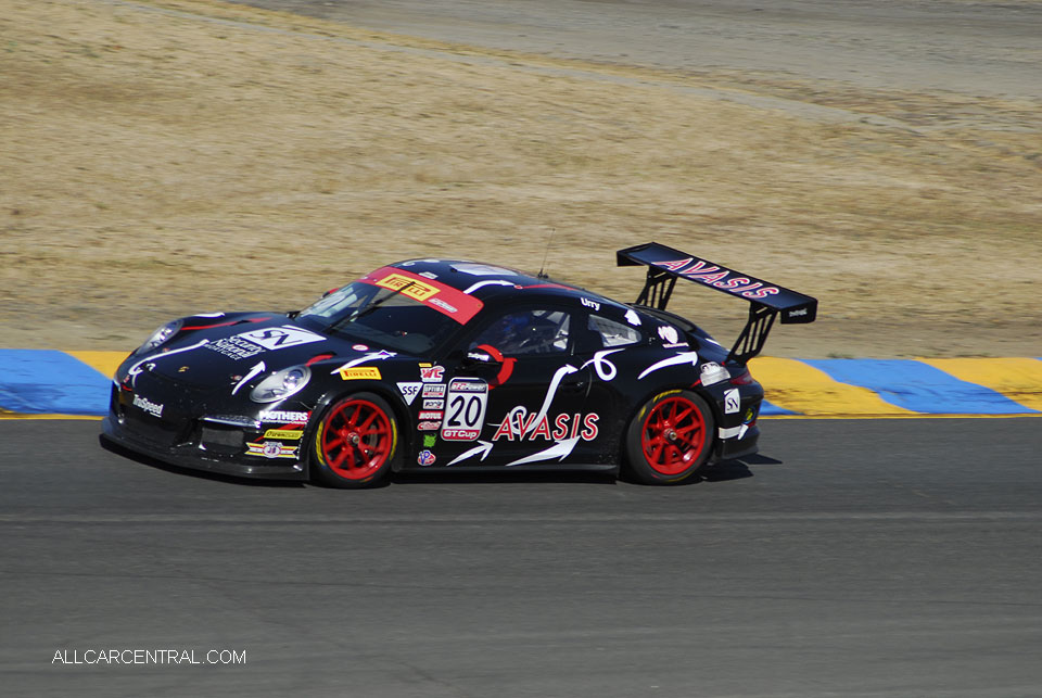 Porsche 911 GT3 Cup Sloan Urry WC Sonoma 2016  