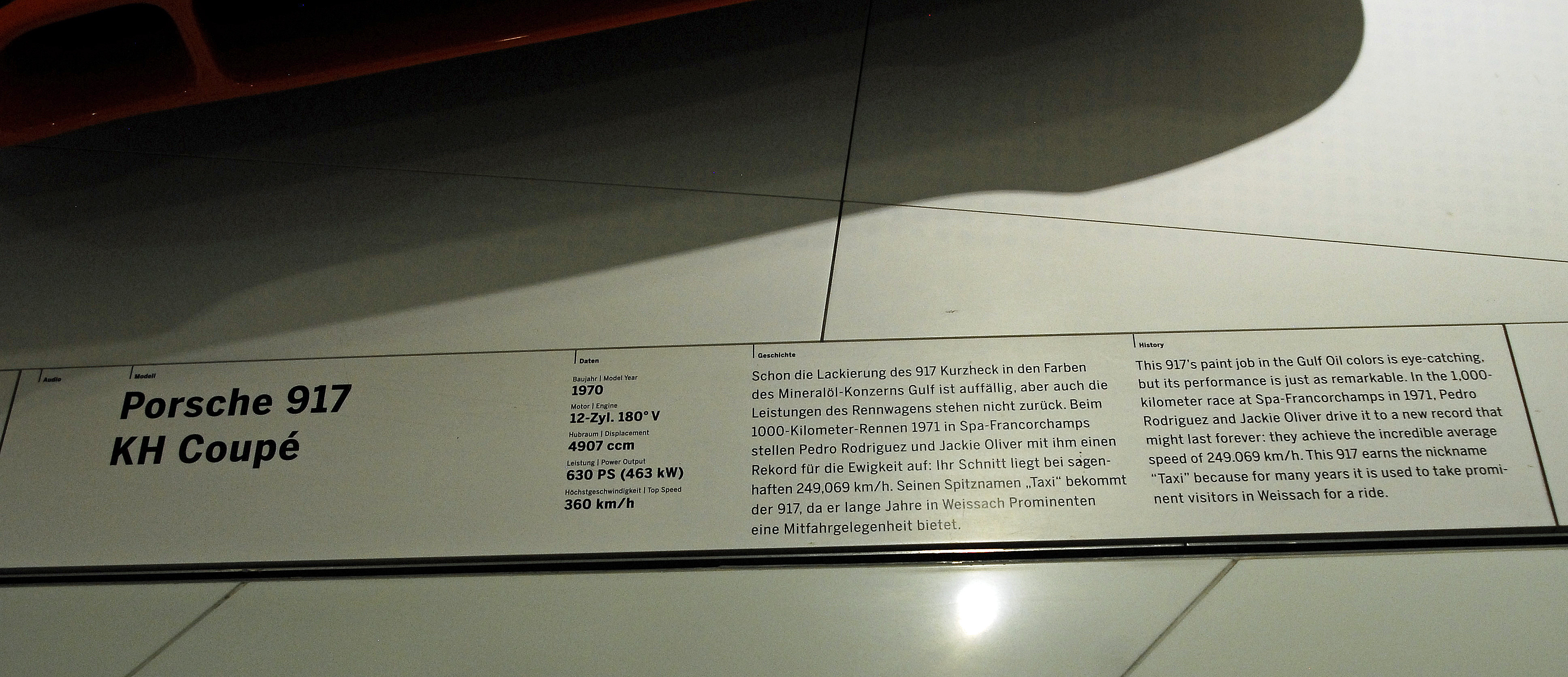 Porsche 917  Porsche Museum 2012