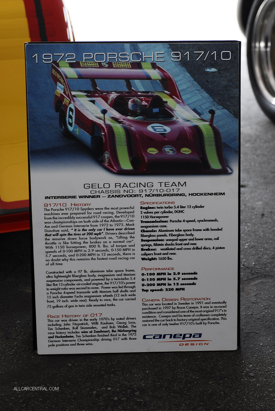 Porsche 917 sn-917-10-017 1972 RennSport R 2011