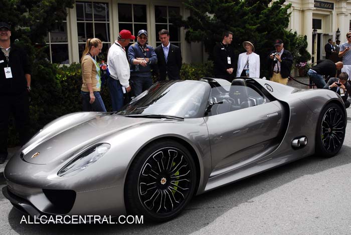 Porsche 918 Concept 2011 Pebble Beach Concours d'Elegance® 2010