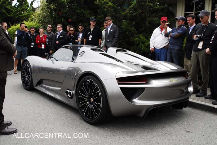 Porsche 918 Concept 2011 Pebble Beach Concours d'Elegance® 2010