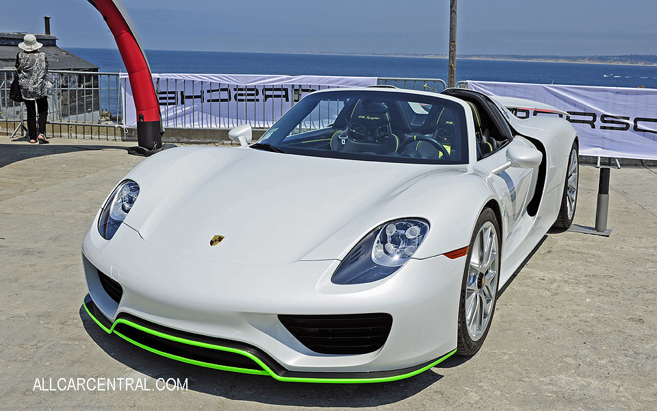 Porsche 918 Spyder 2015 EOCR MONTEREY 2017