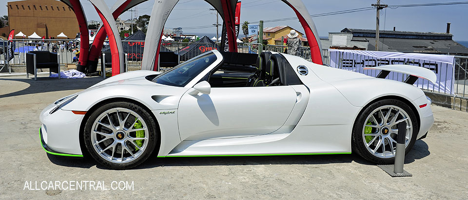 Porsche 918 Spyder 2015 EOCR MONTEREY 2017