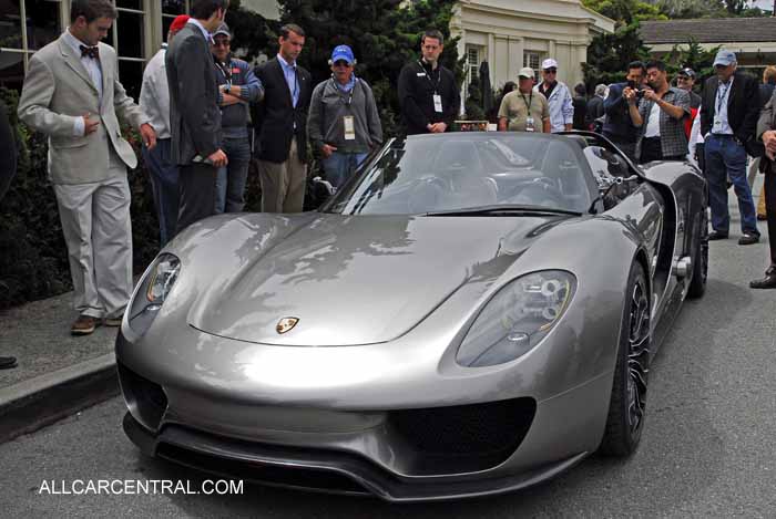 Porsche 918 Concept 2011 Pebble Beach Concours d'Elegance® 2010