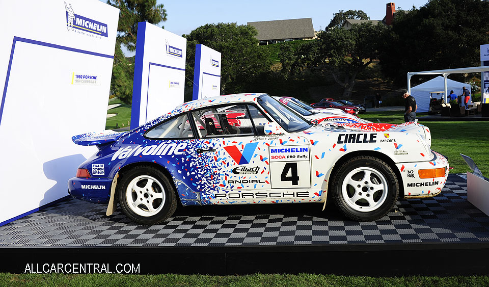  Porsche 964 Carrera 4 Jeff Zwart 1964 Porsche Works Monterey 2017 