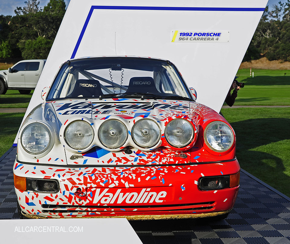  Porsche 964 Carrera 4 Jeff Zwart 1964 Porsche Works Monterey 2017 