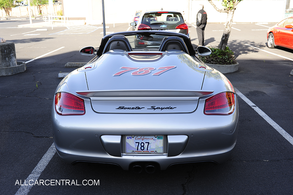 Porsche Boxster S Spyder sn-WPOCB2A87BS745701 2011	Walnut Creek California   2017
