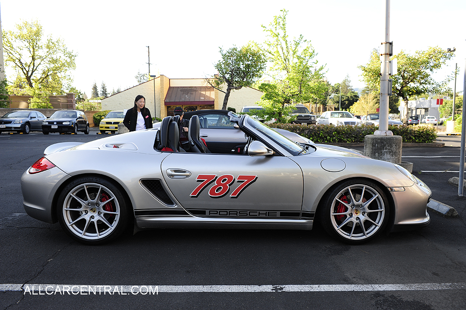 Porsche Boxster S Spyder sn-WPOCB2A87BS745701 2011	Walnut Creek California   2017