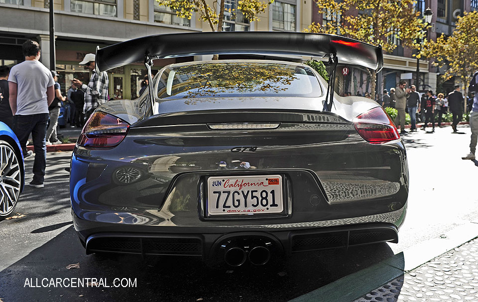 Porsche Cayman GT4 sn-WPOAC2A81GK192006 2016 100-OCT Santana Row San Jose CA 10-22-20