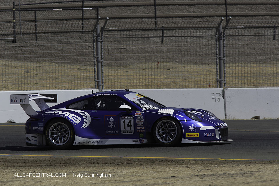 Porsche GT3R Brent Holden WC Sonoma 2016 Keig  Cunningham Photo