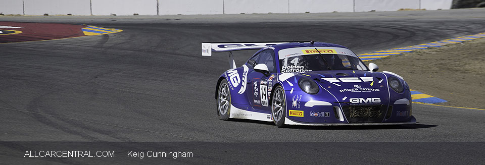 Porsche GT3R Brent Holden WC Sonoma 2016 Keig  Cunningham Photo