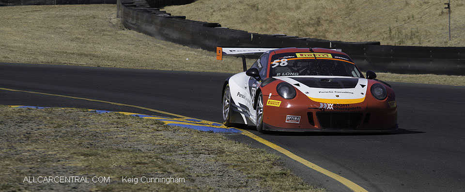 Porsche GT3R Patrick Long WC Sonoma 2016 Keig  Cunningham Photo