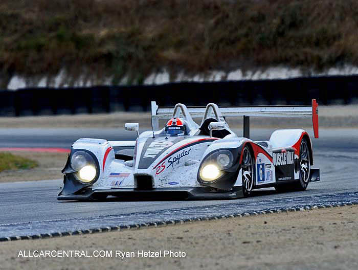 Porsche RS Spyder P Mazda Raceway Laguna Seca